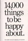 By Barbara Ann Kipfer - 14,000 Things to Be Happy About (11.7.1989)