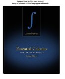 By James Stewart - Student Solutions Manual for Stewart's Essential Calculus: Early Transcendentals, 2nd (2 Stu Sol) (2.1.2012)