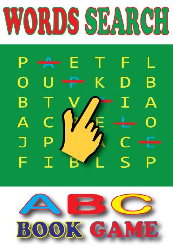 Words Search:ABC's Book for Kids An Interactive Book Game And Alphabet Song [Free Audio]