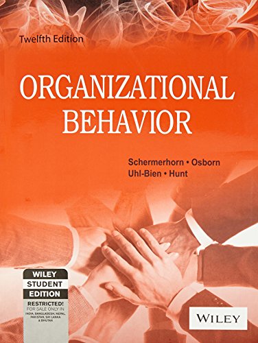 Organizational Behavior 12th Edition (International Edition)
