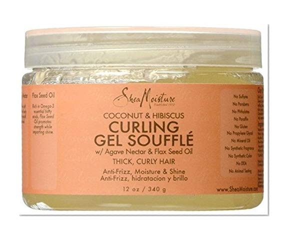 Gel modelant pour boucles avec noix de coco et hibiscus, 340 g