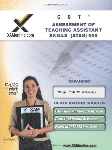 NYSTCE ATAS Assessment of Teaching Assistant Skills 095: teacher certification exam (XAMonline Teacher Certification Study Guides) by Wynne, Sharon (2008) Paperback