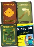 Minecraft 4 Books Collection Set (Minecraft: The Official Annual 2014, Minecraft: Beginner's Handbook, Minecraft: Redstone Handbook, Minecraft For Dummies)