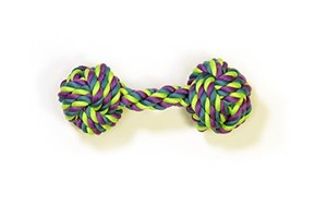 Pet Champion Large Dog Bone Cotton Rope Toy, Assorted