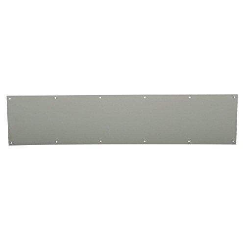 Schlage 515010 Satin Stainless-Steel Commercial Kick Plate, 8" x 34"
