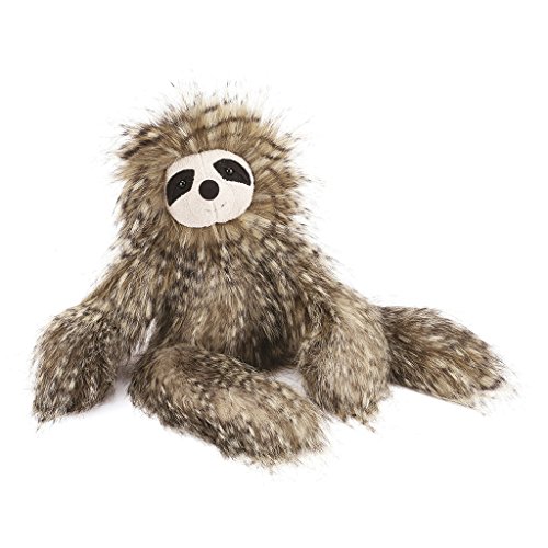 Book Cover Jellycat Mad Pet Cyril Sloth Stuffed Animal, 16 inches