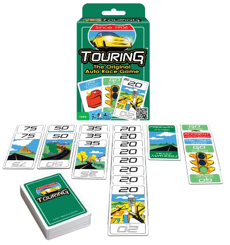 Book Cover Touring Card Game