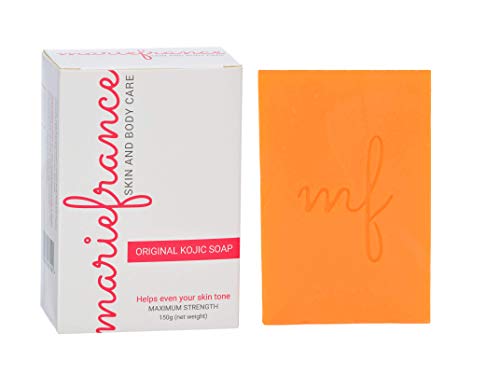 Book Cover Pure Kojic Acid Soap (Maximum Strength) for Dark Spots & Hyperpigmentation, Helps Even Skin Tone (Not for Sensitive Skin)