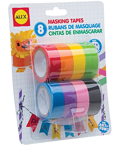 Alex Toys Art 528 - 8 Rubans Adhésifs Colorés