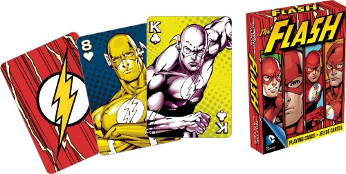 Book Cover Aquarius DC Comics Flash Playing Cards