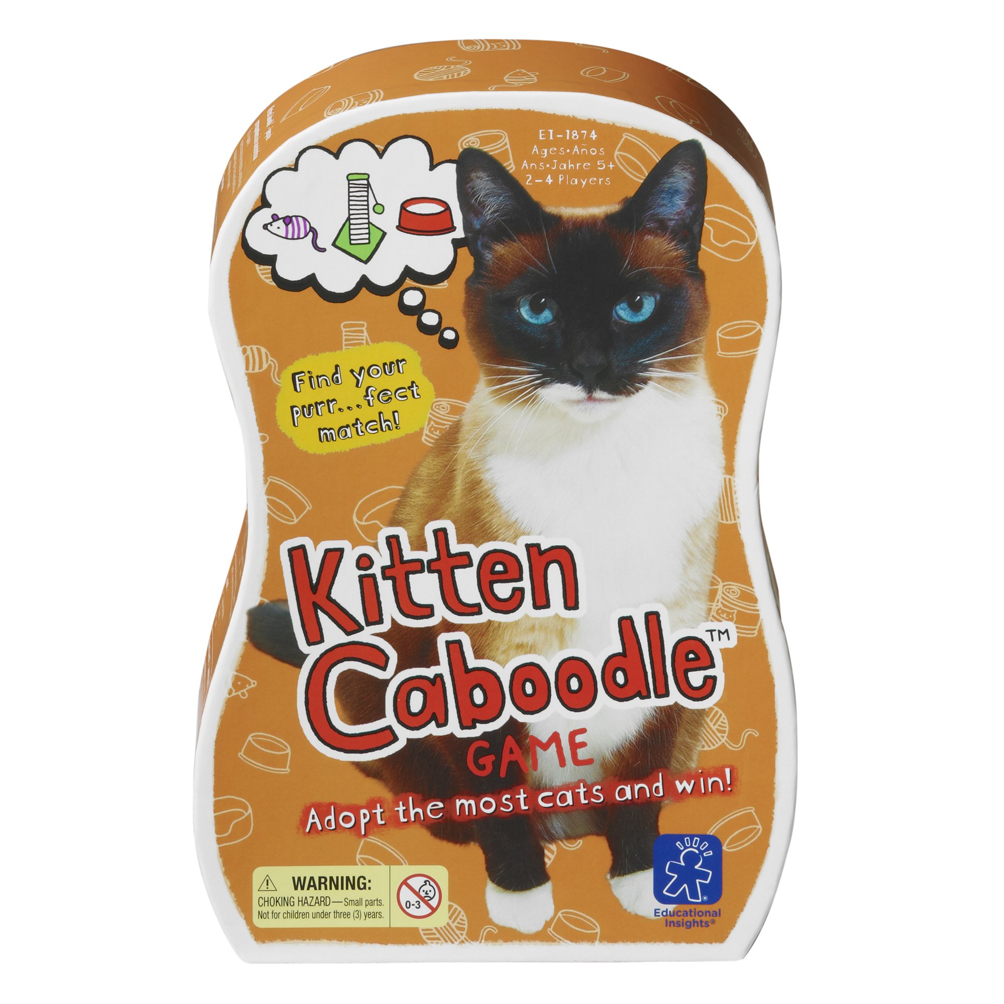 Book Cover Educational Insights Kitten Caboodle Game