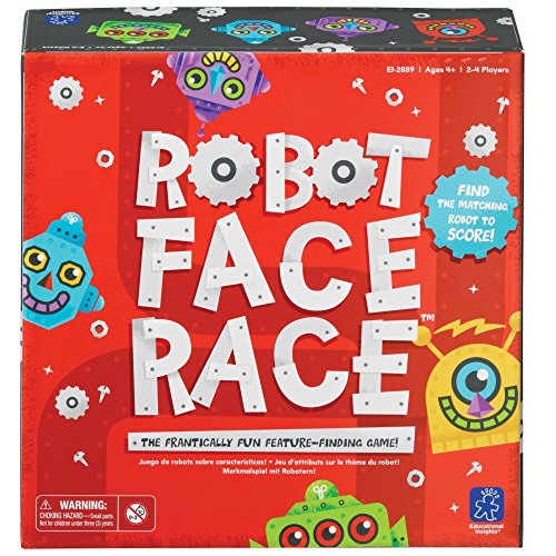 Book Cover Educational Insights Robot Face Race