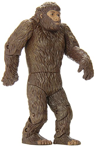 Book Cover Archie Mcphee Bigfoot Action Figure Brown, Standard