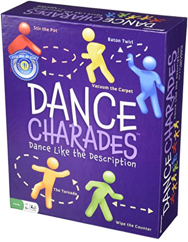 Book Cover Pressman Dance Charades Game