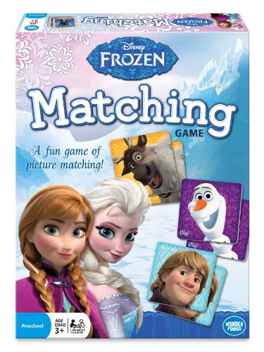 Book Cover Wonder Forge Disney Frozen Matching Game