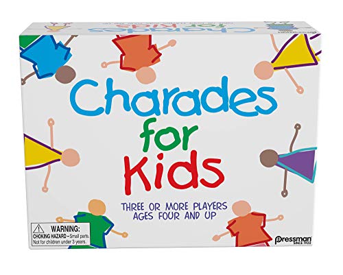 Book Cover Pressman Charades for Kids