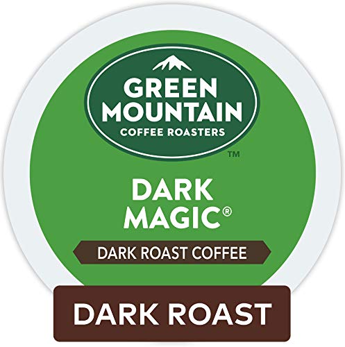 Green Mountain Coffee Roasters Dark Magic Keurig Single-Serve K-Cup Pods, Dark Roast Coffee, 12 Count, Pack of 6