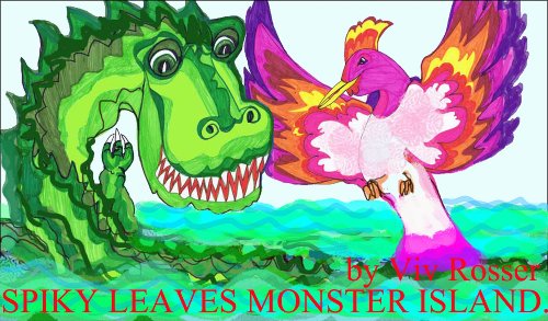 Spiky the Saltwater Crocodile (Book 5) - Spikey Leaves Monster Island: Books (Books for Boys and Girls who like Danger)