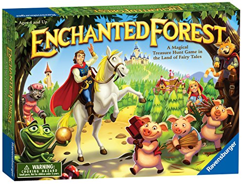 Book Cover Ravensburger 22292 Enchanted Forest Board Game for Kids Age 4 Years and up-A Magical Treasure Hunt