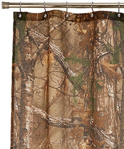 Book Cover Realtree Camouflaged Shower Curtain