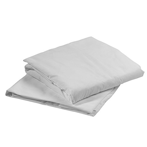 Book Cover Drive Medical 15030HBL Hospital Bed Fitted Sheets, White, 36