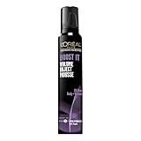 L'Oréal Paris Advanced Hairstyle BOOST IT Volume Inject Mousse, 8.3 oz. (Packaging May Vary)