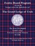 Festive Board Program for use by Lodges under the Jurisdiction of  The Grand Lodge of Utah