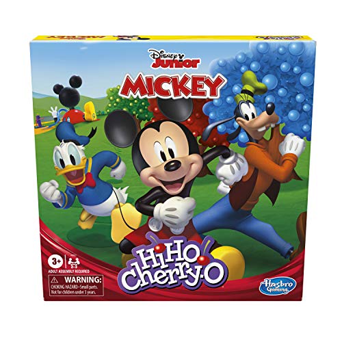 Book Cover Hasbro Gaming Hi Ho Cherry-O Game Disney Mickey Mouse Clubhouse Edition (Amazon Exclusive)