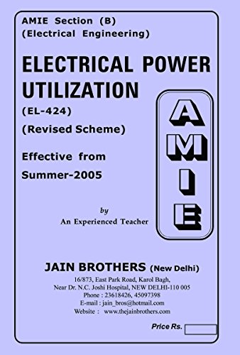 AMIE Electrical Power Utilization EL-424 Solved Paper