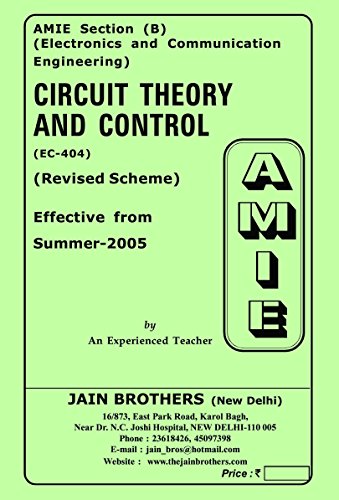 AMIE Circuit Theory and Control EC-404 Solved Paper