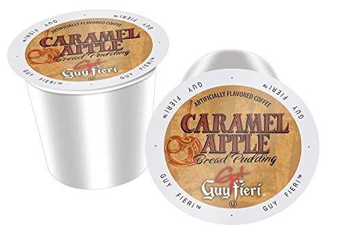 Guy Fieri Coffee for K-cup Brewers - Caramel Apple Bread Pudding - 48ct