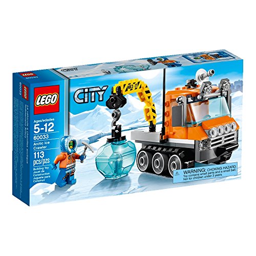 Book Cover LEGO City Arctic Ice Crawler 60033 Building Toy