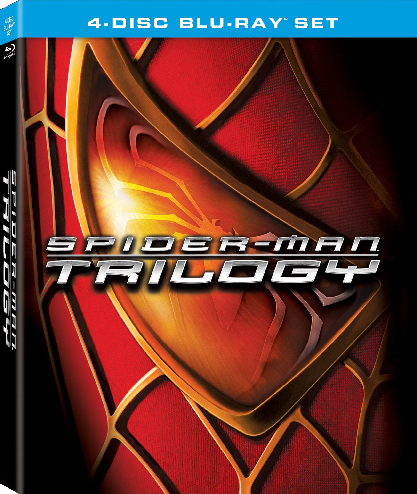 Book Cover Spider-Man Trilogy [Blu-ray]