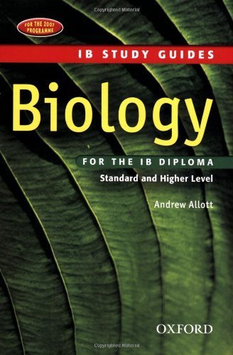 IB Study Guide: Biology 2nd Edition (IB Study Guides) by Allott, Andrew (2007) Paperback