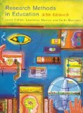 Research Methods in Education (5th Edition) by Louis Cohen, Lawrence Manion, Keith Morrison (2000) Paperback