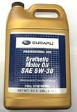 Subaru SOA868V9285 / SOA427V1415 SAE 5W30 Synthetic Motor Oil - 1 Gallon