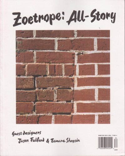 Zoetrope: All-Story Magazine Winter 13/14 Volume 17 Number 4