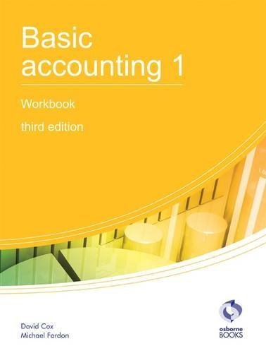 Basic Accounting 2 Workbook (AAT Accounting - Level 2 Certificate in Accounting) by Cox, David, Fardon, Michael (2012) Paperback