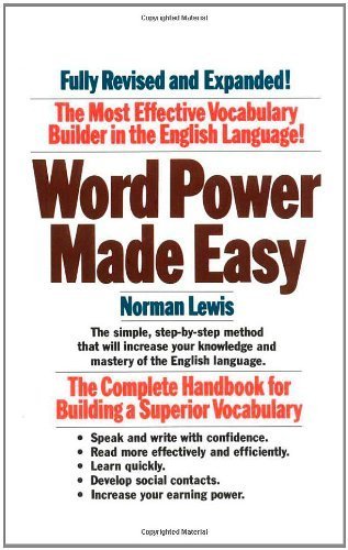 Word Power Made Easy by Lewis, Norman (1994) Mass Market Paperback
