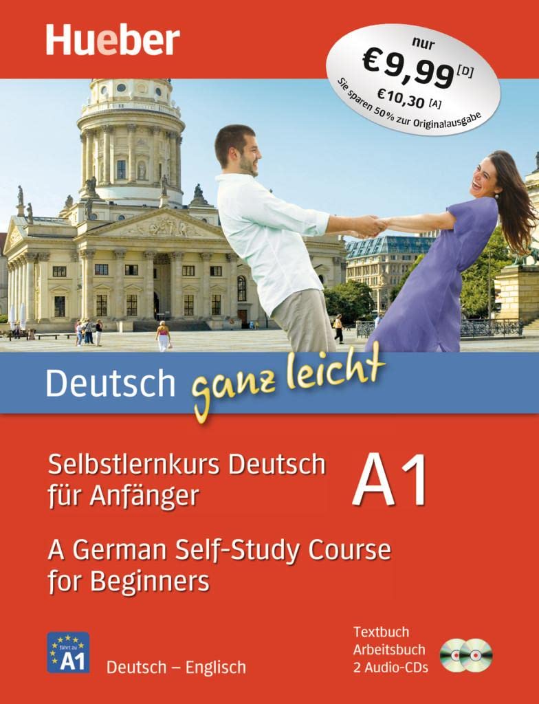 Deutsch ganz leicht A1 - A German Self-Study Course for Beginners: 2 Books & CDs