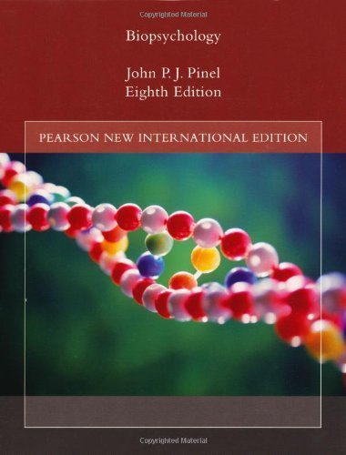 Biopsychology by Pinel, John P. J. (2013) Paperback