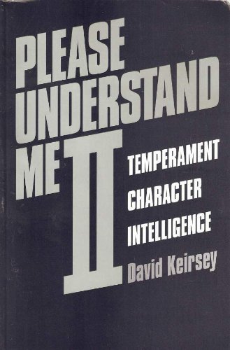 Please Understand ME: 2 by Keirsey, D. (1998) Paperback