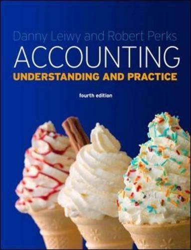 Accounting: Understanding and Practice by Leiwy, Danny, Perks, Robert (2013) Paperback