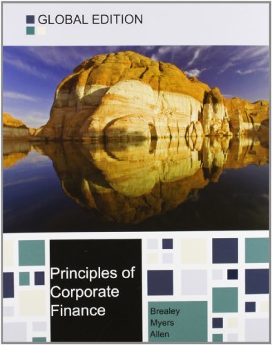 Principles of Corporate Finance by Brealey, Richard A., Myers, Stewart C. (2013) Paperback