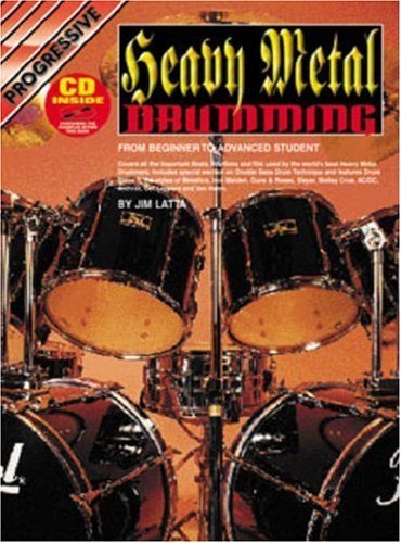 Progressive Heavy Metal Drumming: CD Pack by Latta, Jim (1995) Paperback