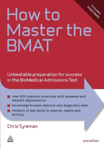 How to Master the BMAT: Unbeatable Preparation for Success in the BioMedical Admissions Test: 10 (Elite Students Series) by Tyreman, Chris John (2011) Paperback