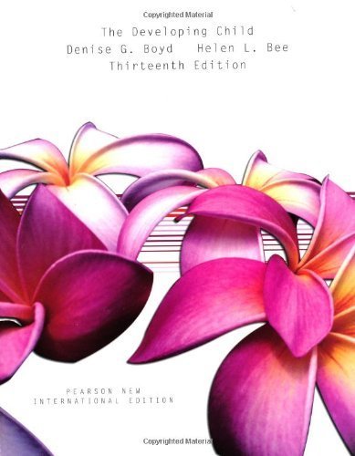 The Developing Child by Bee, Helen L., Boyd, Denise G. (2013) Paperback