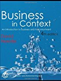 Business in Context by Needle, David (2004) Paperback