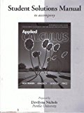 Student's Solutions Manual to Accompany Hoffman/Bradley/Sobecki/Price: Applied Calculus For Business, Economics, and the Social and Life Sciences, 11th Edition, Expanded Edition, Prepared by Devilyna Nichols