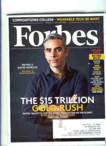 Forbes Magazine March 3 2014